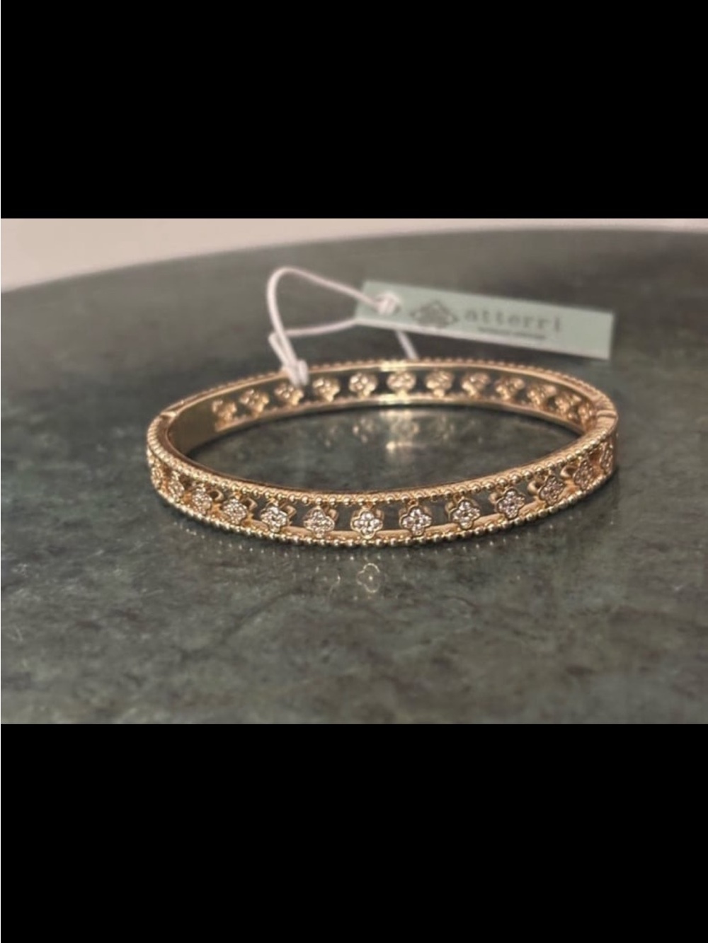 Atterri Gold and Silver Clover Bracelet